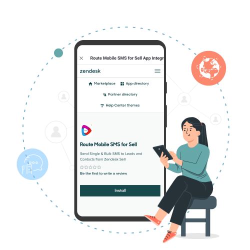 Features and benefits of SMS App for Zendesk