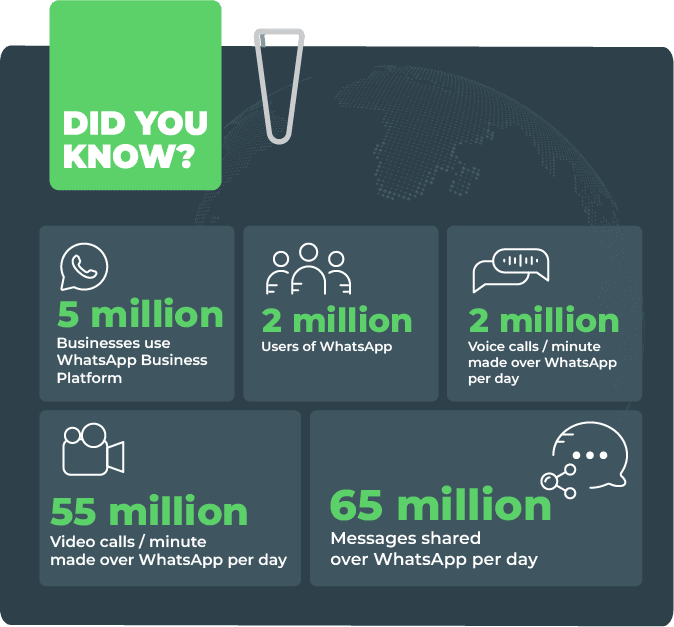 Whatsapp Customer and Usage Statistics