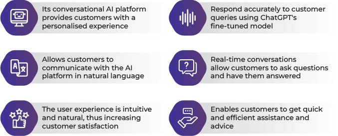 Improved customer experience with Roubot chatbot builder