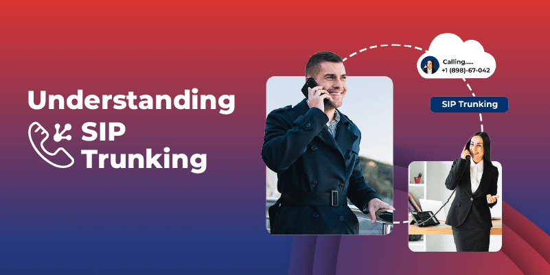  illustrating how SIP trunking works and providing an understanding of SIP trunking.